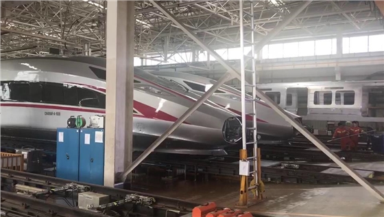 大流量轉子泵移動泵車助力龐巴迪廠區排水