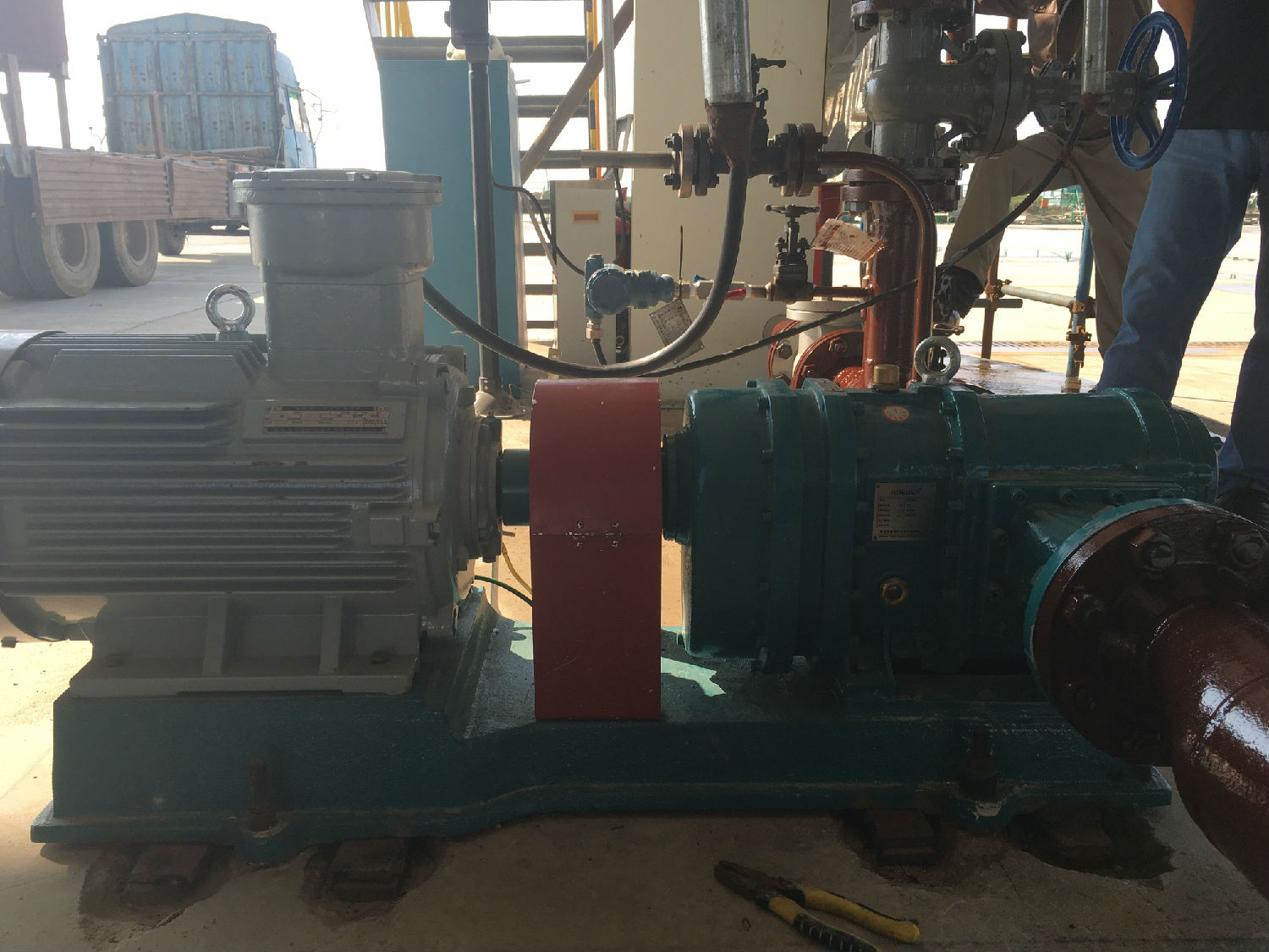 羅德凸輪轉子泵--甲醇卸車泵 羅德凸輪轉子泵--甲醇卸車泵