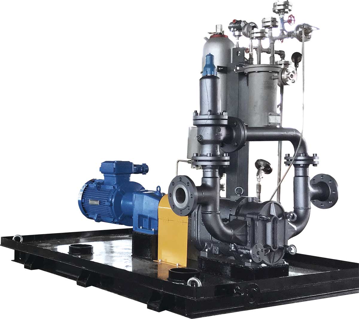 帶機封沖洗的轉子泵系統