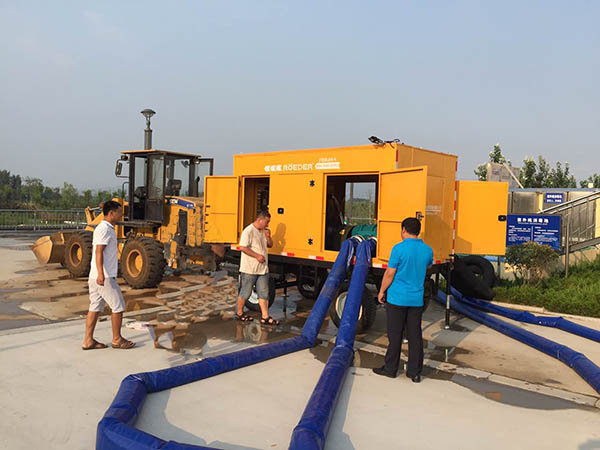 山東某住房和城鄉建設局----防汛移動泵車 山東某住房和城鄉建設局----防汛移動泵車